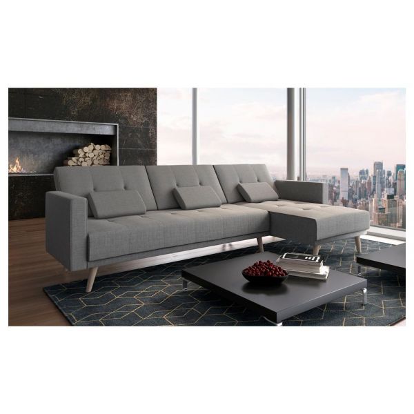 Sofa chaise longue verona 267 convertible en cama