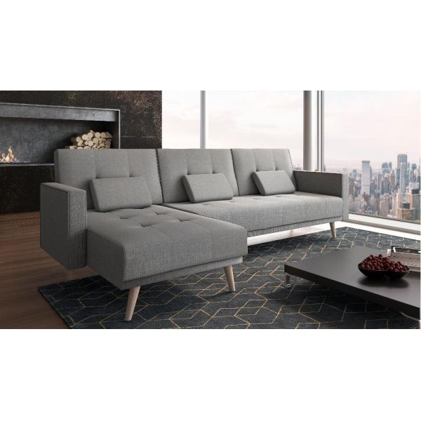 Sofa Chaise longue verona 267 convertible en cama Innovation Home Furnish Sl.